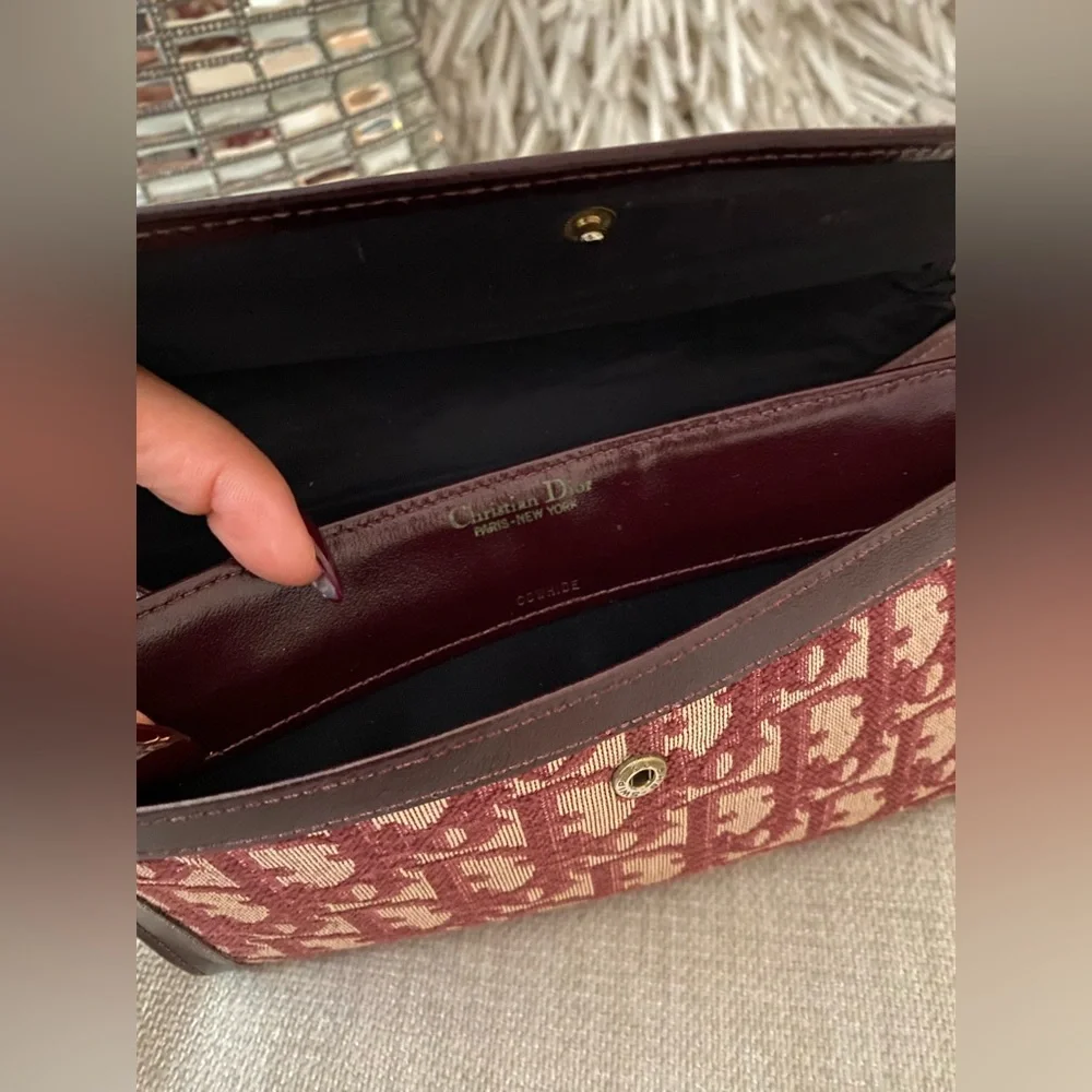 VTG Dior clutch wallet